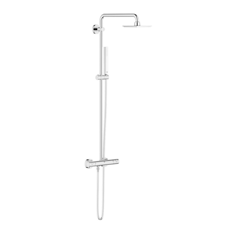 Grohe Euphoria 150 Thermostatic Shower System Chrome | 27932000